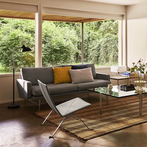 MOREDUO/Итальянский минималистичный тканевый диван Lissoni Sofa PL112, большой плоский диван для гостиной