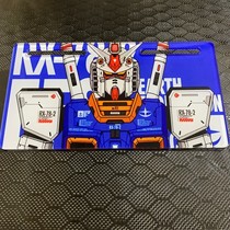 Electric vehicle and electric motorcycle license plate No. 9 Mavericks mirror reflective tail plate personality funny mirror license plate leek number decorative plate