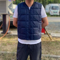 New Fire Down Vest Warm Vest Flame Blue Vest White Duck Down Waistcoat