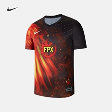 电竞t恤 nike耐克官方nike x lpl fpx 男子比赛服新款电玩