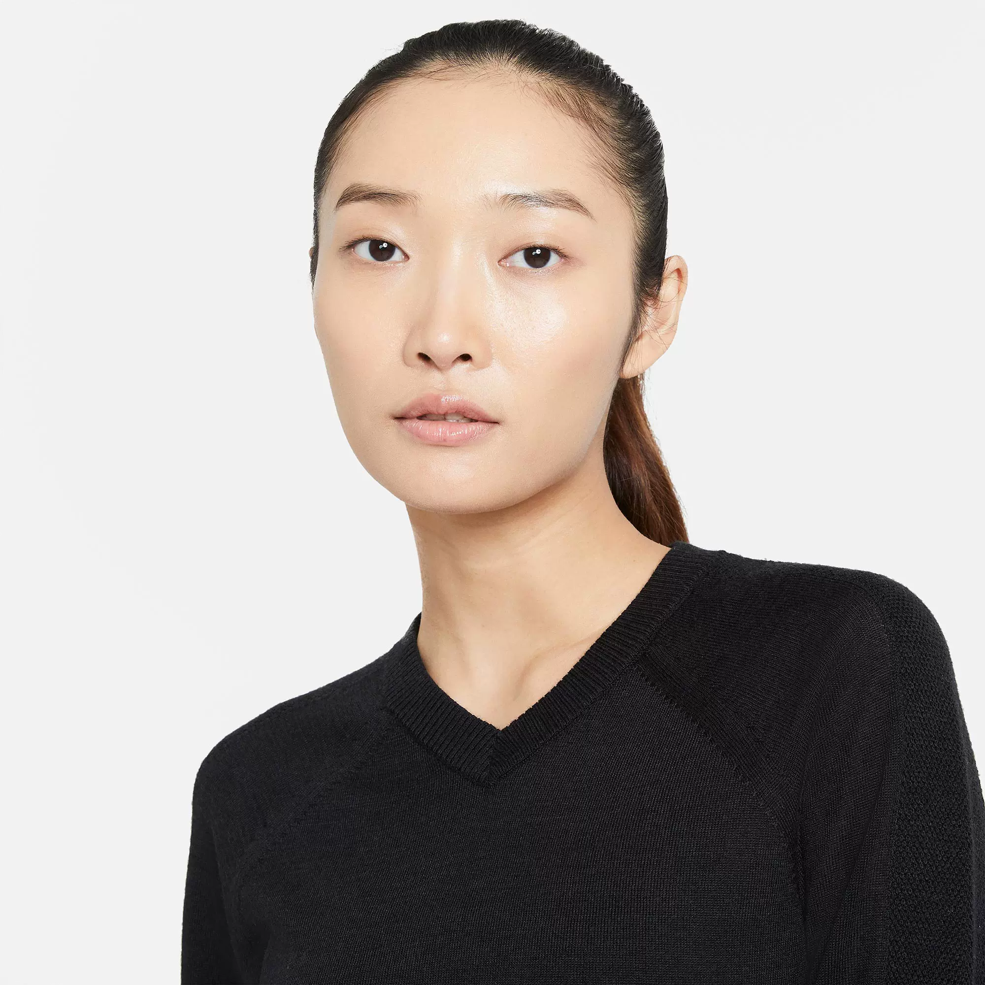 Свитер для женщин Nike официальный Nike Ace женский длинный рукав гольф-свитер новый CU9339