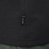 Nike, хлопковый мягкий лонгслив для отдыха, свободный крой, круглый воротник, с вышивкой