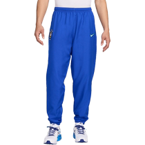 Nike Nike official Brazilian team mens football trousers summer new sports pants woven embroidery skin-friendly FZ6716