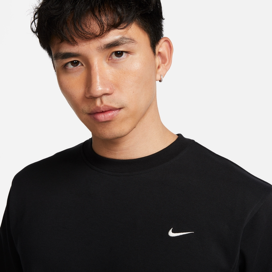 나이키 공식 DRI-FIT 남성용 속건성 농구 탑 라운드 넥 스웨트셔츠 루즈 스포츠 DQ5821