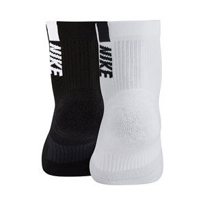 Nike 耐克官方NIKE MULTIPLIER ANKLE 跑步袜（2 双）夏季SX7556