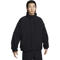Nike Nike official mens water-repellent jacket sun protection clothing autumn new coat loose splicing stand-up collar FZ0715