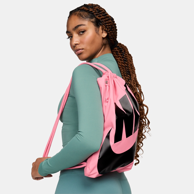 Nike ຢ່າງເປັນທາງການ HERITAGE Fitness Bag summer storage zipper pocketສະດວກສະບາຍແລະງ່າຍດາຍ BA5351