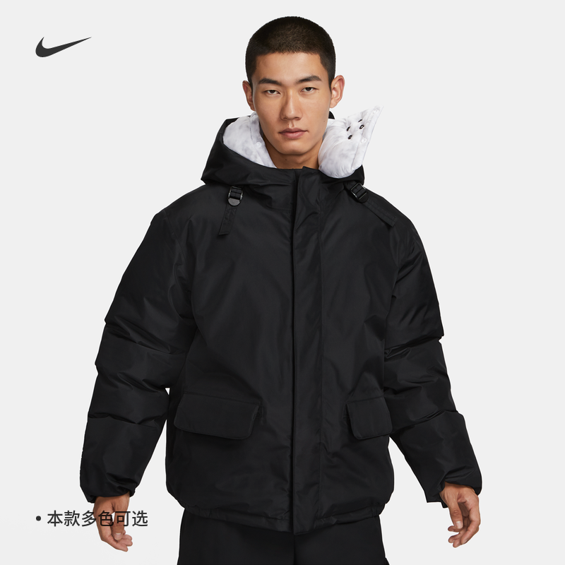 Nike Nike official GORE-TEX male windproof and waterproof not even hat jacket hard shell submachine clothes wind FB7595-Taobao