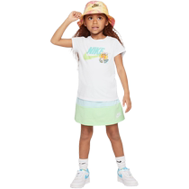 Nike Nike official girls toddler T-shirt and skirt suit summer new sports fashion comfortable HM4571