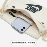 Nike, сумка на одно плечо, система хранения с молнией, осенняя