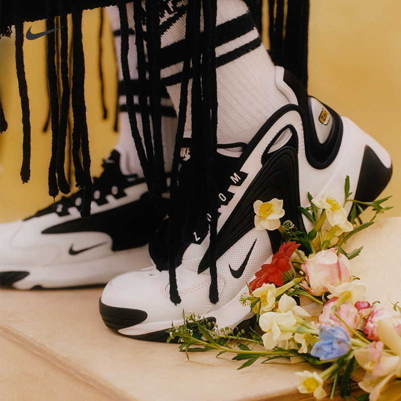 Nike Nike official ZOOM 2K women's sneakers slow and stable wear AO0354