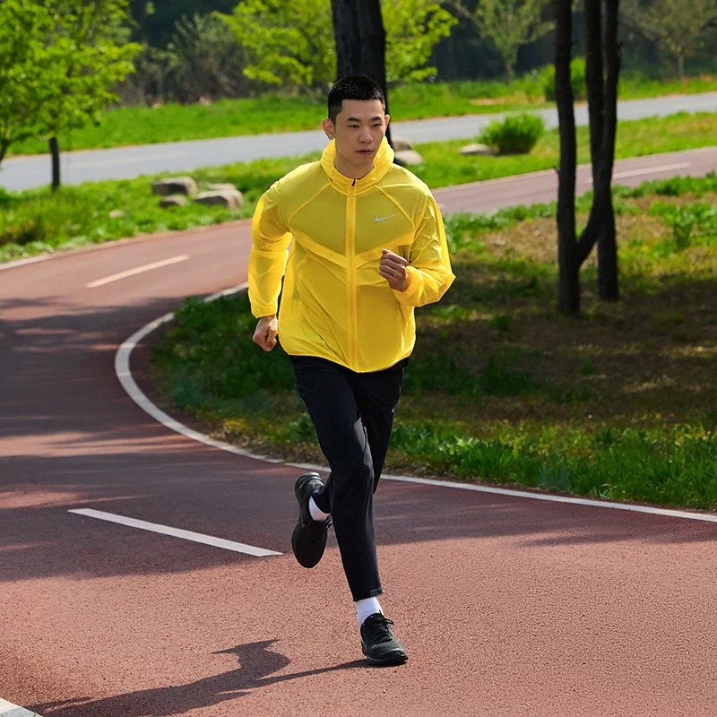 Nike, светоотражающие быстросохнущие летние брюки для бега, плотные