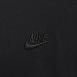 Nike, хлопковый мягкий лонгслив для отдыха, свободный крой, круглый воротник, с вышивкой