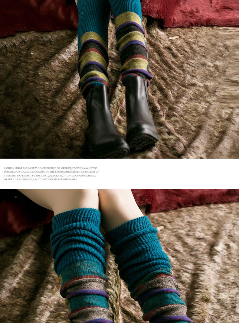 Quần legging thiết lập vớ len dày đặt vớ qua đầu gối chồng lên tất vớ đáy vớ chăm sóc bắp chân bảo vệ đầu gối quần tất siêu mỏng mùa hè
