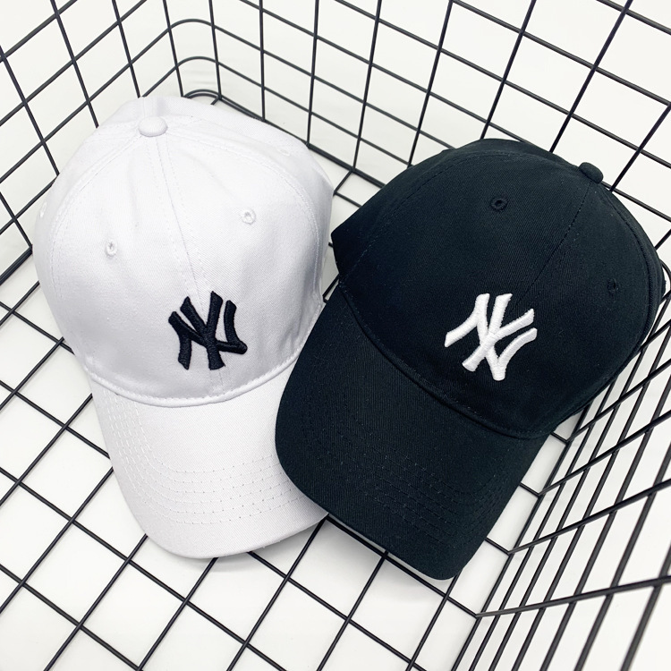 Hat ins Trendy Baseball Cap Summer Casual Versatile Fashion Sun Hat Internet Celebrity Couple Unisex Ny Duckbill Cap