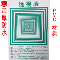 Farsightedness chart Farsightedness chart Large farsightedness chart Vision recovery training Farsightedness chart Eye muscle exercise health vision chart