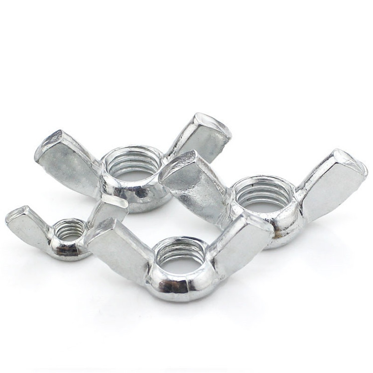 Butterfly goat angle fine tooth hand-wringing nut M8 * 1M10 * 1 M12 * 1 fine tooth standard tooth 4M5M14M16M20