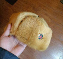 55 a 55-style leather cap (European otter skin)