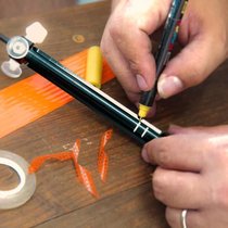 Spieger SPIGARELLI MARKER Scriber full size arrow Rod scribing screw feather arrow tool