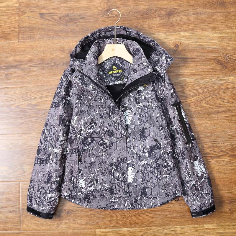 Foreign trade original single winter outdoor sports ski suit mountaineering suit windproof waterproof wear-resistant warm stormtrooper jacket for women