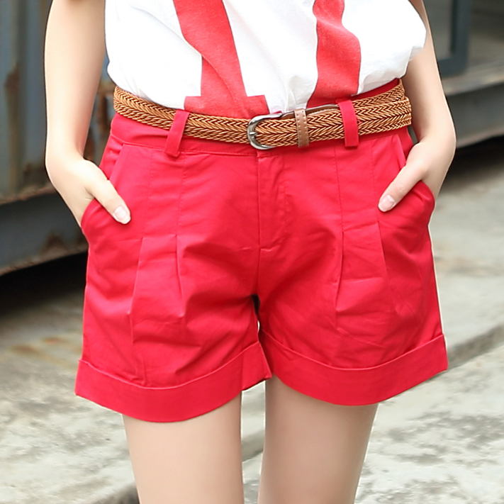 European Station Summer New Fashion Casual Shorts Hot Pants Women Pants Sports Furniture Pure Cotton Korean Version Loose 100 Hitch Pants