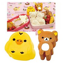 Sandwich mold stamping tool bear toast diy stainless steel pocket cartoon bento kitchen patty press