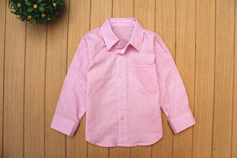 Chemise enfant à manche longue en lin - Ref 2083406 Image 13