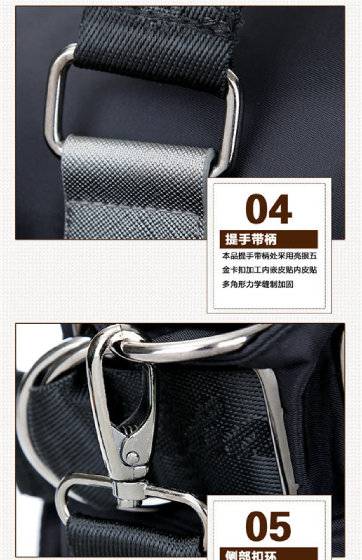 Trung niên nam túi đeo vai messenger túi nylon Vải Oxford trung niên cha ba lô giải trí du lịch xách tay túi lớn - Túi của con người túi da cá sấu