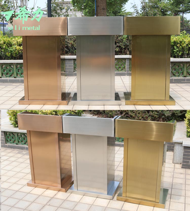 Guest Table Point Point Point Welcome Table Property Consulting Desk Hotel Stainless Steel Speaker Desk