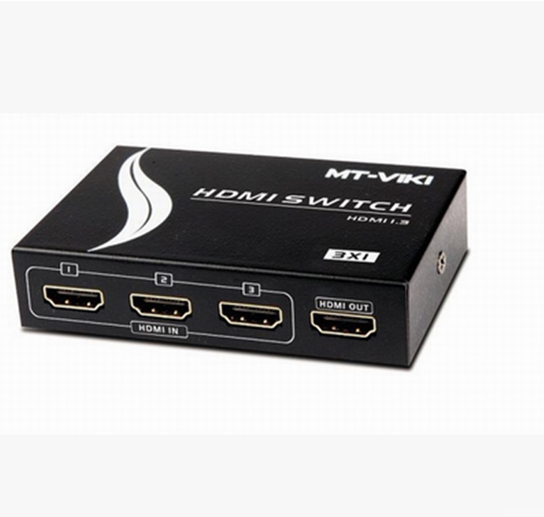 Maitrau Vimoment MT-SW301-MH HDMI switcher 3 in 1 out of remote control switching HD 3D