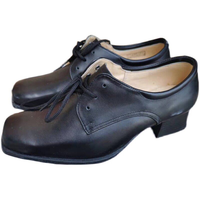 Stock 02 women's leather shoes lace with women's single shoes 9 9