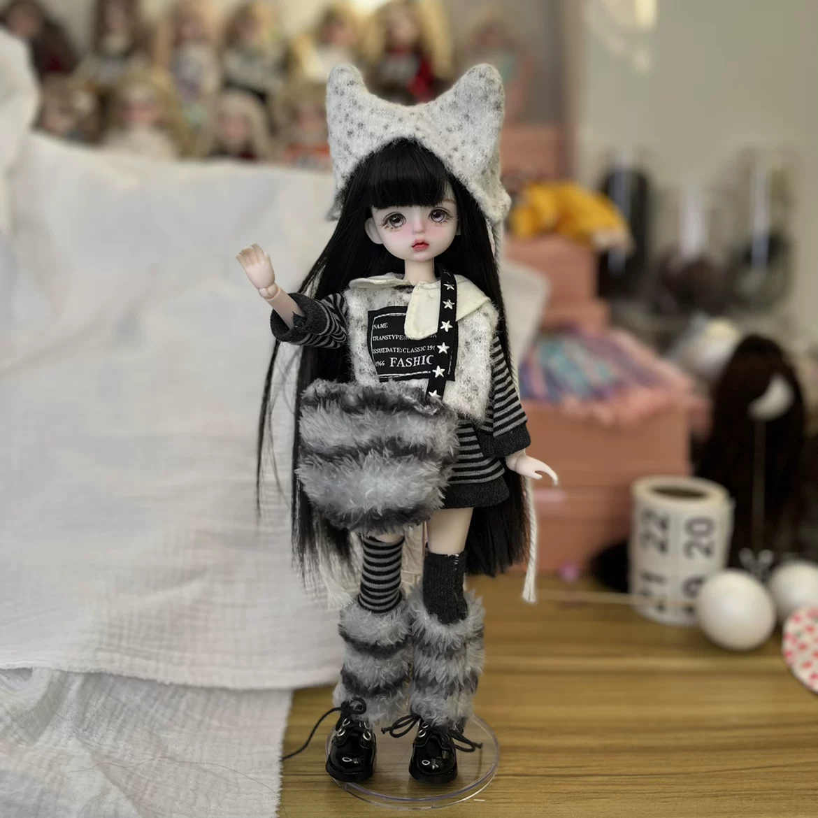 Кукла, игрушка для переодевания, кукла с движущимися частями, 3D