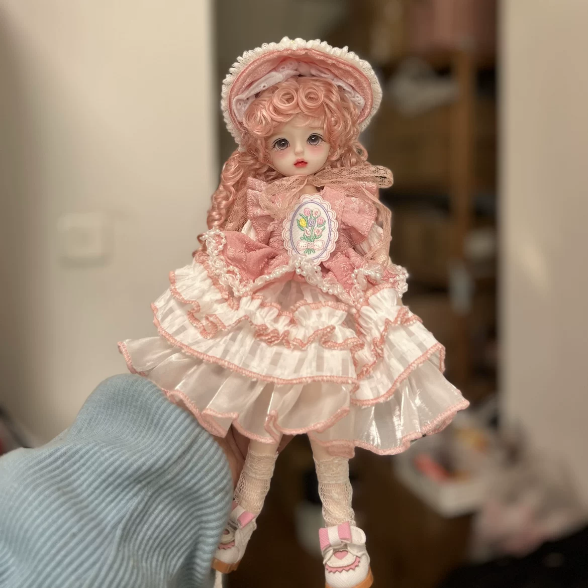 Кукла, игрушка для переодевания, кукла с движущимися частями, 3D