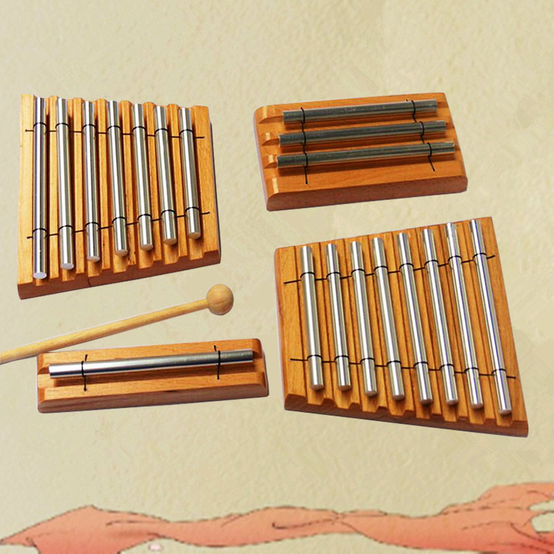 Orff percussion wind chimes single phoneme 2-tone three-tone phoneme seven-tone wind chime percussion sound tube phoneme