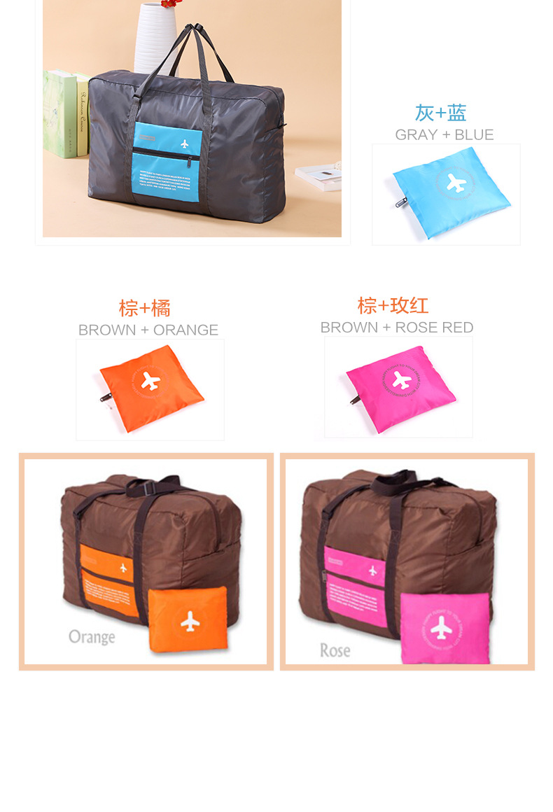 Lớn ráp túi du lịch công suất lớn túi du lịch di động du lịch du lịch túi duffel có thể được thiết lập xe đẩy túi túi da du lịch