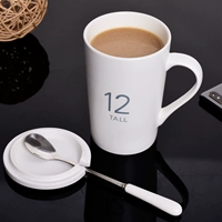 Mark Cup Ceramic Cup с крышкой чашки детской керамическая домашняя чашка чашка вода вода -устойчивый к пищевой кофейной чашке