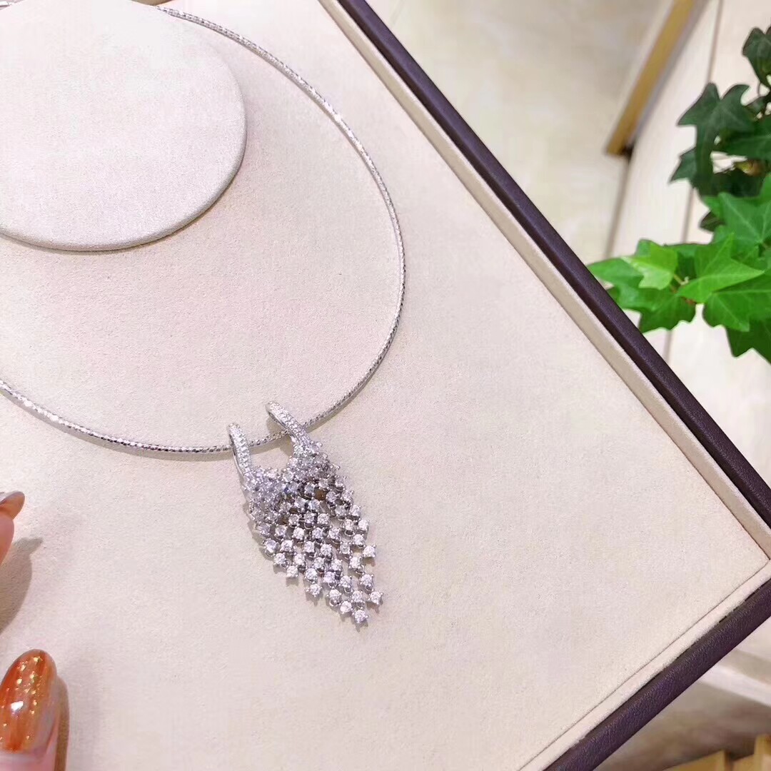 O1CN01NpfKKj1YOwZBUY61E !!891893050 Silver Micro Inlaid Zircon Pearl Long Tassel Necklace Sweater Chain Accessories