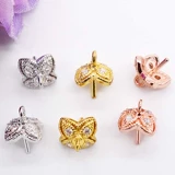 Аксессуары, шапка в форме капли, аксессуар из жемчуга, DIY, серебро 925 пробы