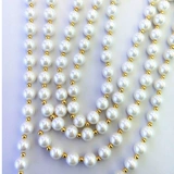 Аксессуар, медные аксессуары, платиновые бусины, золотое глянцевое украшение-шарик, DIY, золото 24 карат, розовое золото, функция геолокации