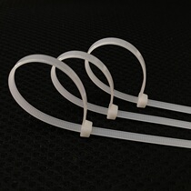Environmentally friendly roughing and toughening aging-resistant white black plastic nylon cable ties 8X350mm full 250 straps