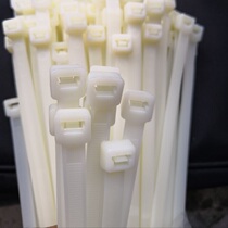 Strong buckle national standard white plastic nylon cable tie 10x650mm foot 100 article Guangdong Shenzhen delivery