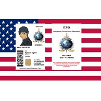 Personalized custom entertainment card American anime INTERPOL custom COS card Akai Hideichi character version