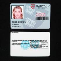 Personality Customized Entertainment Card USA Harvard University Harvard University Entertainment Customized Animation Card