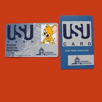 Personalized customized entertainment card Utah State University USU animation cartoon film and television props customized version