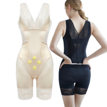 Yilan unscented waist waist abdomen lift hip corset body take off the plastic clothes postpartum shaping beauty