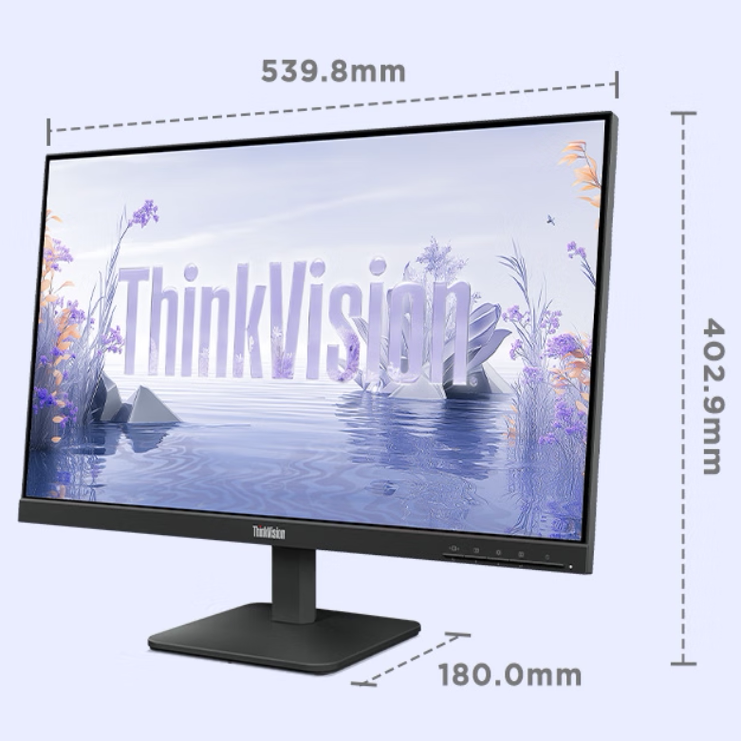 Lenovo Computer Monitor 21.5 22inch 23inch 23.8inch 27inch High-Definition Ips Lcd Monitor Screen