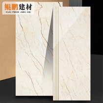 Gold silk glazed matching pedal original groove original glazed ladder 480x1200 through body marble stair brick anti-slip and abrasion resistant brick