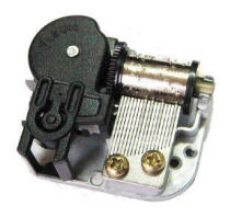 DIY hut with music movement hand assembled House model and hut photographed