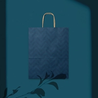 Серия Peacock Blue Wavy Stripes