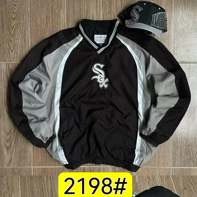 American Retro Y2K Color-Block V-Neck Jersey Men's Spring and Autumn Street Fashion Brand Daqiu Angel Sports Jacket Coat